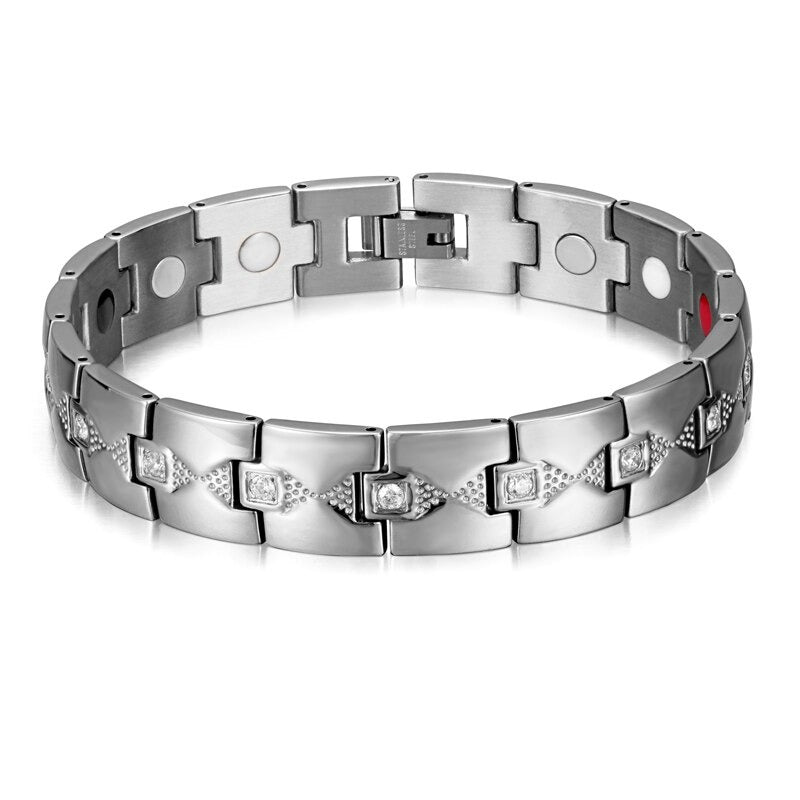 Magnetic Titanium Steel Personalized Bracelet