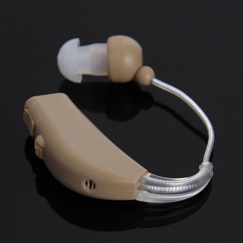 1 PCS Mini Size Rechargeable Plastic Hearing Aid Sound Voice Amplifier Suit for Elderly Hearing Loss