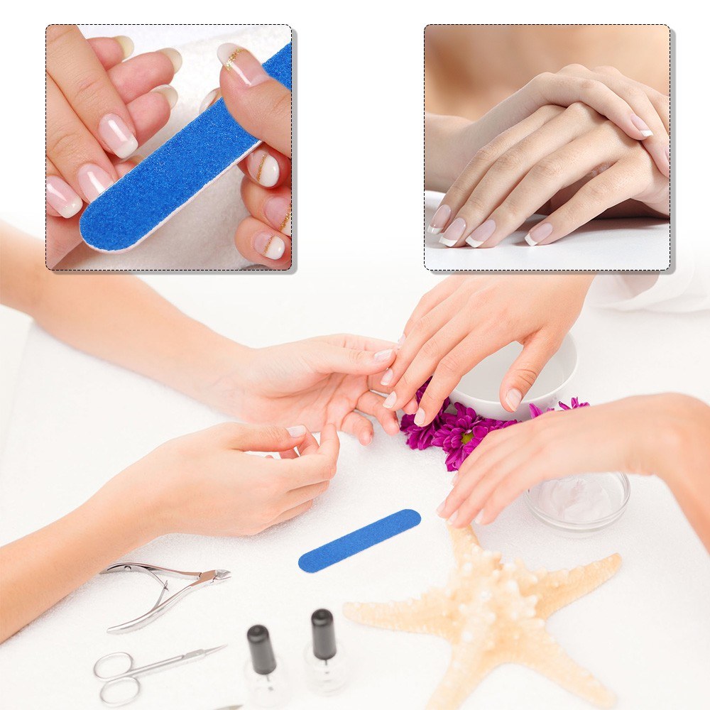 50Pcs Sanding Nail Files Double-sided Hard Dead Skin Remover Durable Foot Rasp Foot Grinding   Tool Beauty Tool