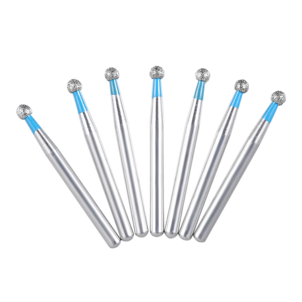 50Pcs Dental Diamond Burs Drill Dental High Speed Burs Teeth Polishing & Smoothing Tool