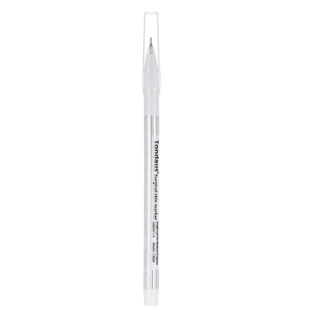 Tattoo Skin Marker Pen + Eyebrow Tattoo Measure Paper Ruler for Permanent Makeup Tattoo Tool