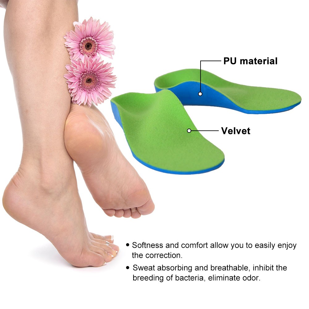 Orthopedic Insoles for Shoes Flat Foot Arch Support Orthotic Pads Correction Feet Health Care