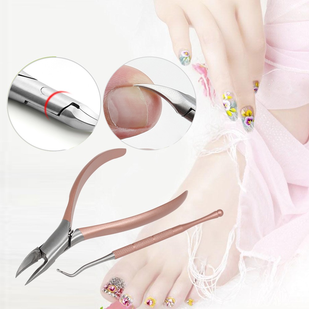 Professional Paronychia Nipper Foot Care Nail Clippers Toenail Trimmer Ingrown Nails Cutter