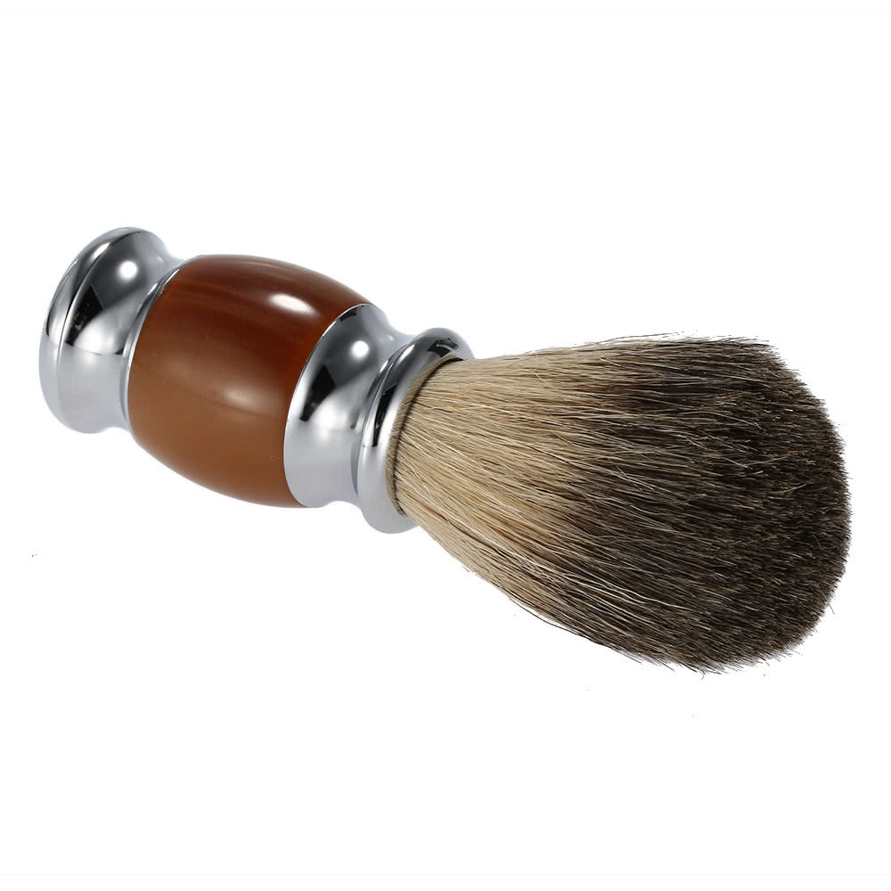 Professional Pure Badger Hair Shaving Brush Wooden Handle Barber Salon Men Facial Beard Cleaning Appliance Shave Tool Shaving Razor Brush