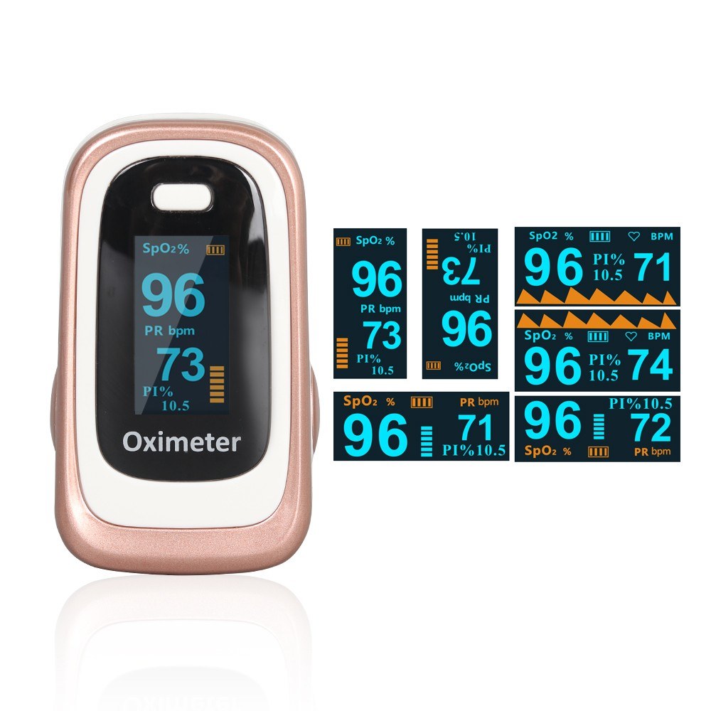 Household Lightweight Finger Pulse Oximeter