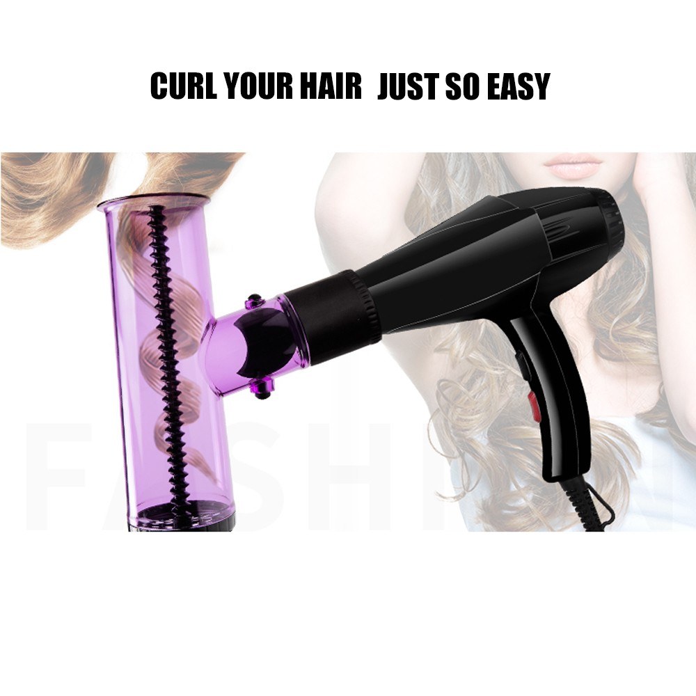 Professional Portable Roller Hairdressing Hair Diffuser Hair Dryer Blower Magic Wind Spin Curl Make Hair Curly Without Damage