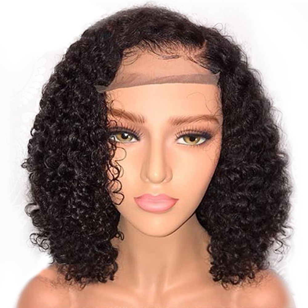 High-temperature Synthetic Fiber Small Curly Wigs