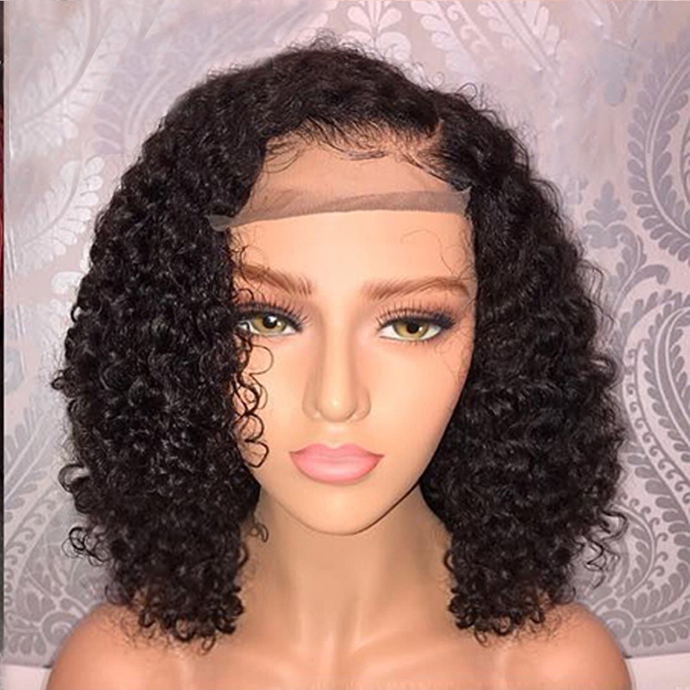 High-temperature Synthetic Fiber Small Curly Wigs