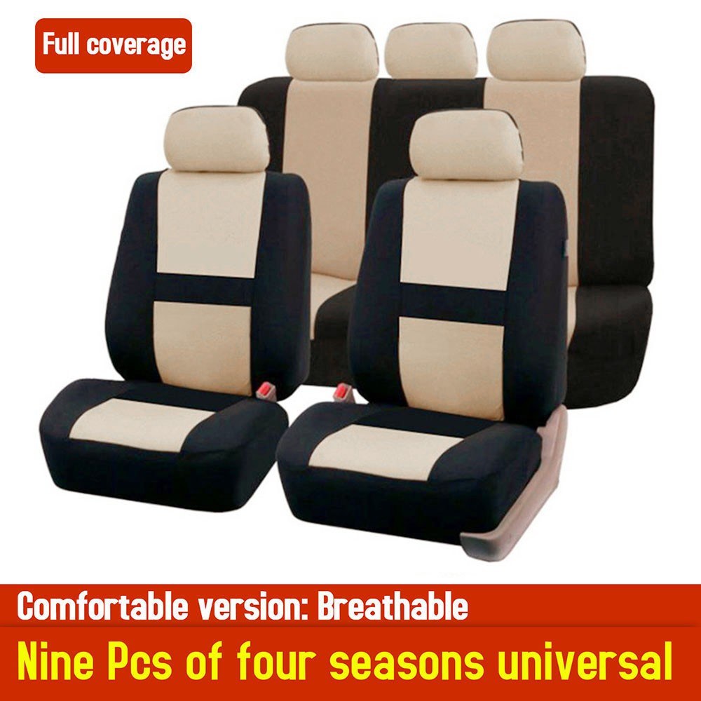 9 Pcs Car Seat Cover Vehicle Protective Cushion