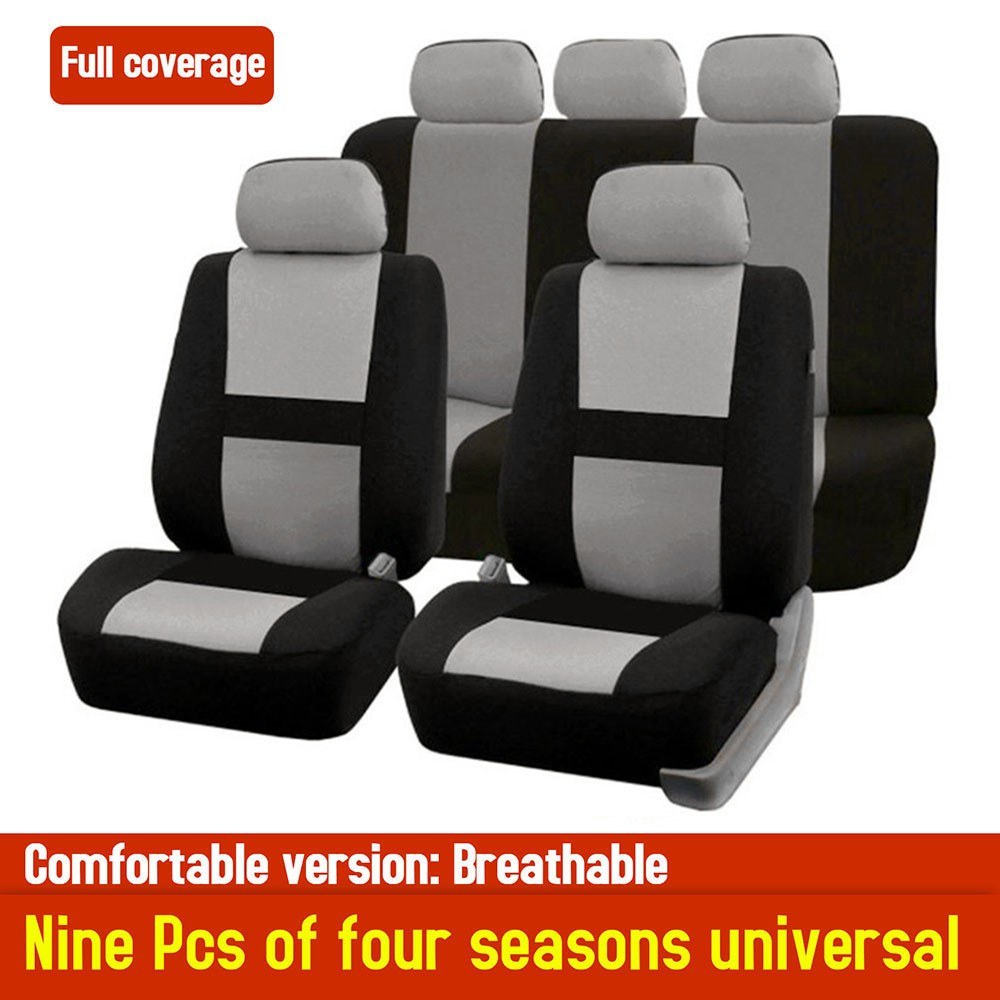 9 Pcs Car Seat Cover Vehicle Protective Cushion