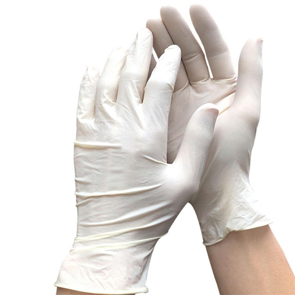 100Pcs Disposable Gloves Latex Food-grade Gloves Household Protective Gloves