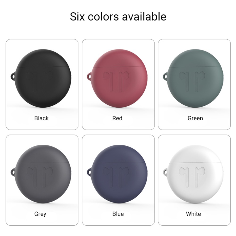 Silicone Earphone Case Cover Protective Jacket Wireless BT Earphone Storage Box Cover Portable Headphone Cases Soft Dustproof Protective Sleeve Replacement for HUAWEI Freebuds3