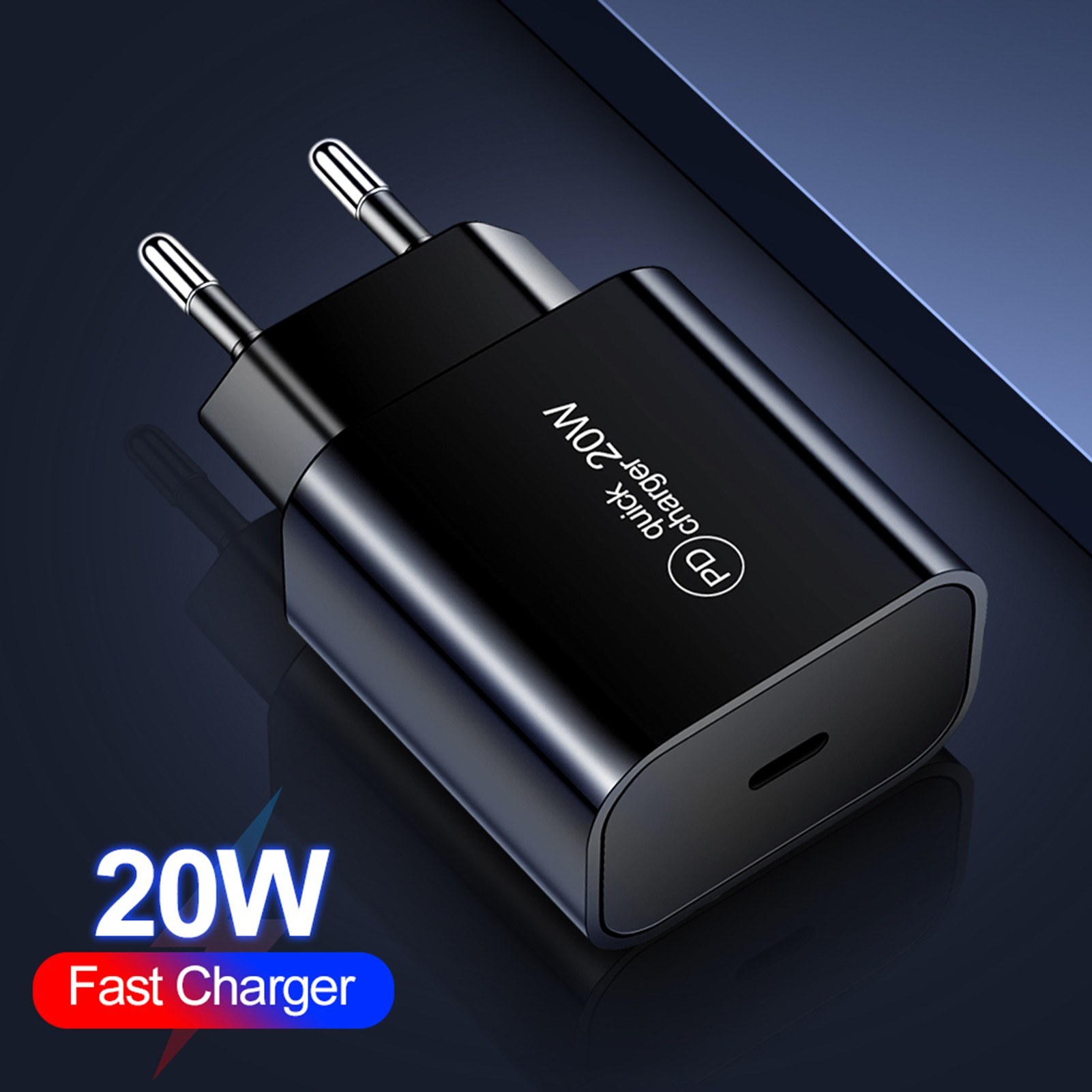 20W PD Quick Charger Adapter Fast Charging Travel Chargers Replacement for i-Phone HUAWEI