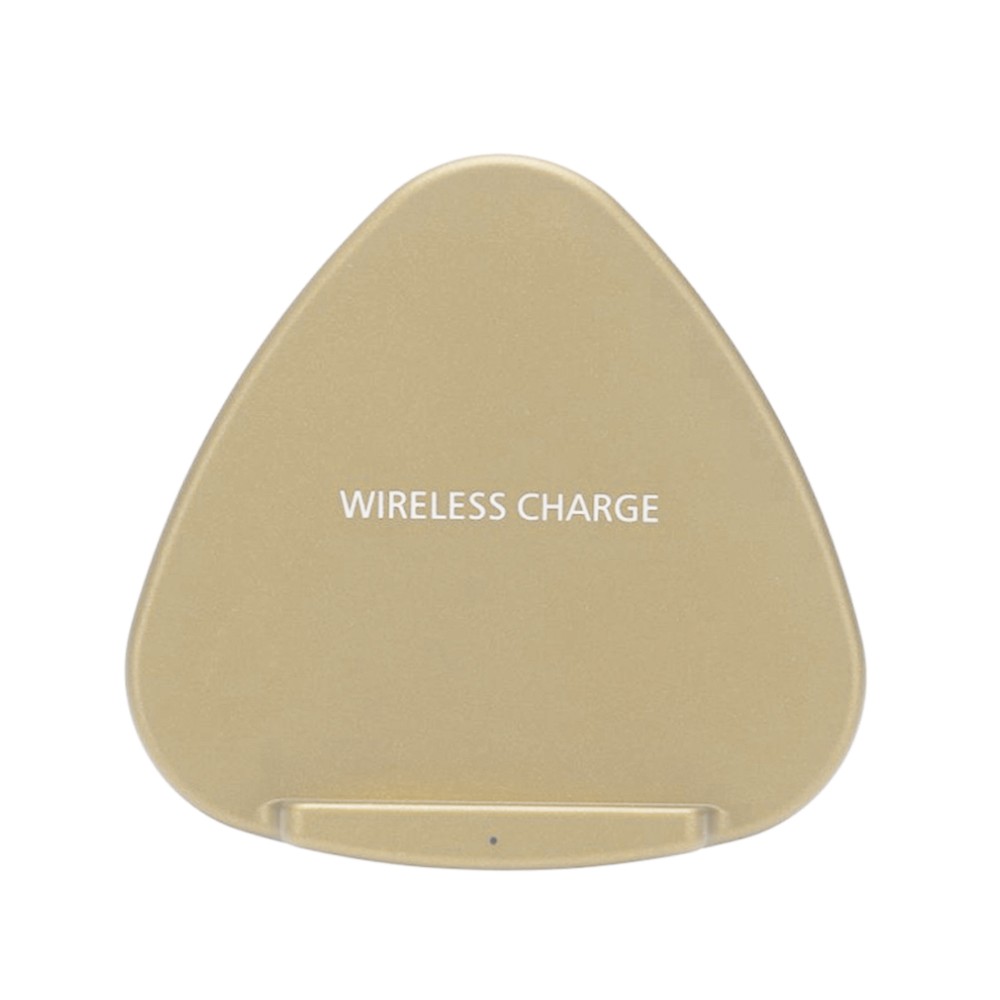 Portable Foldable Fast Wireless Charger Stand HolderWireless Charging Pad Charge Base Ultra Thin Triangle-shaped