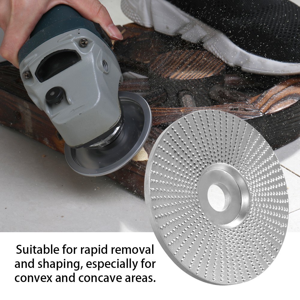 Wood Angle Grinding Wheel Sanding Carving Rotary Tool Abrasive Disc For Angle Grinder