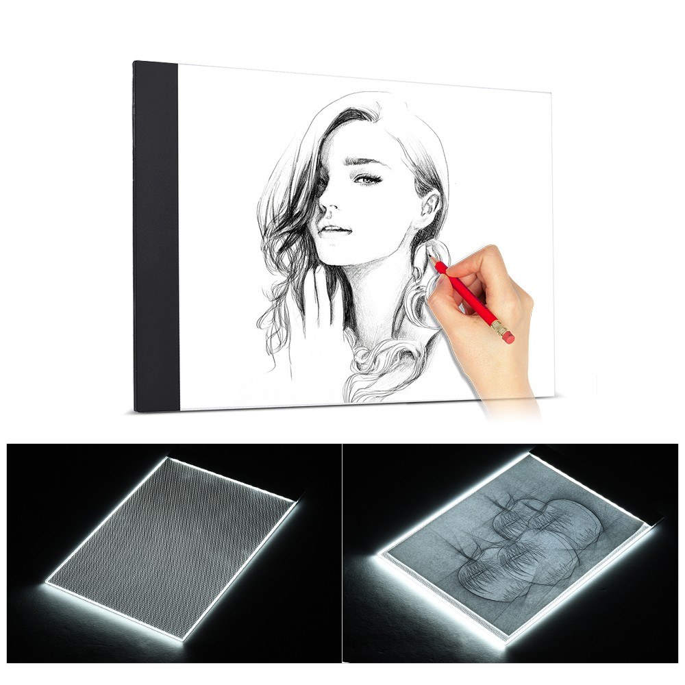 A4 Size Ultra-thin LED Light Box Drawing Tracing Tracer Copyboard