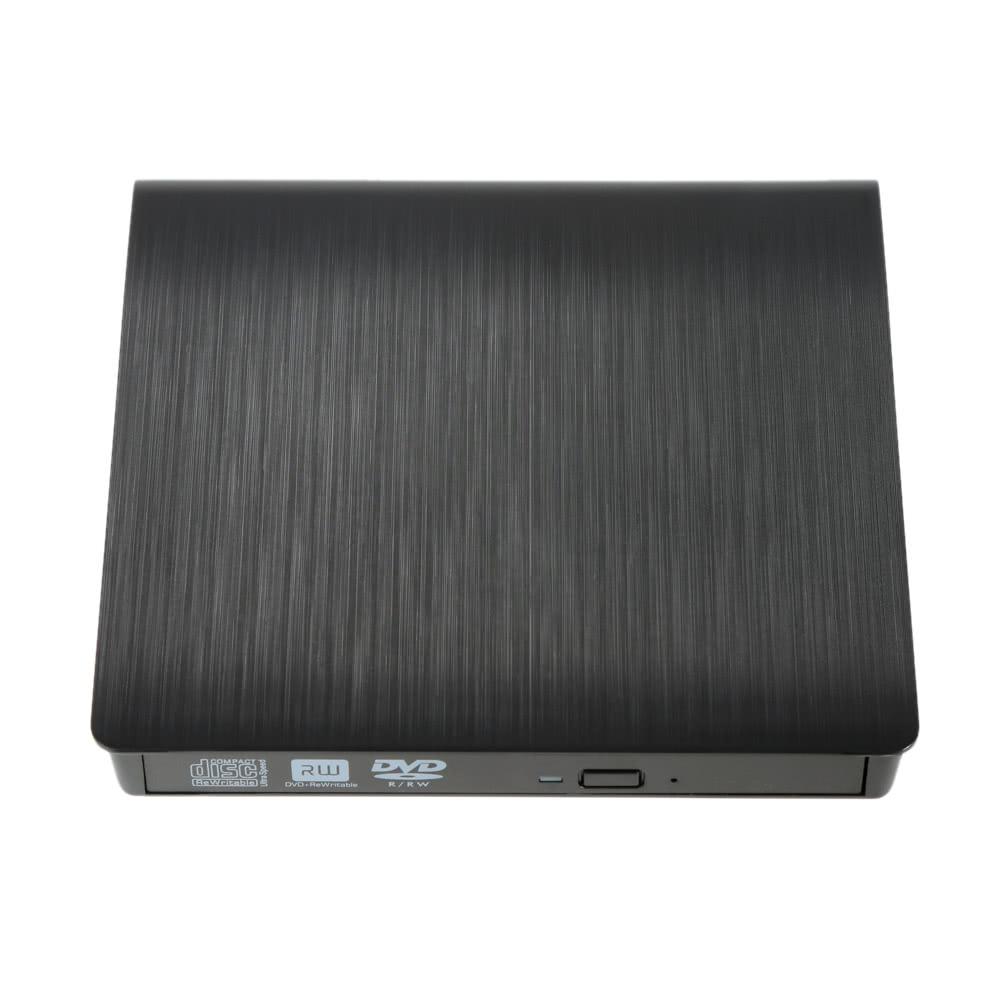 Ultra Slim Portable USB 3.0 SATA 12.7mm External Optical Disk Drive Case Box for PC Laptop Notebook