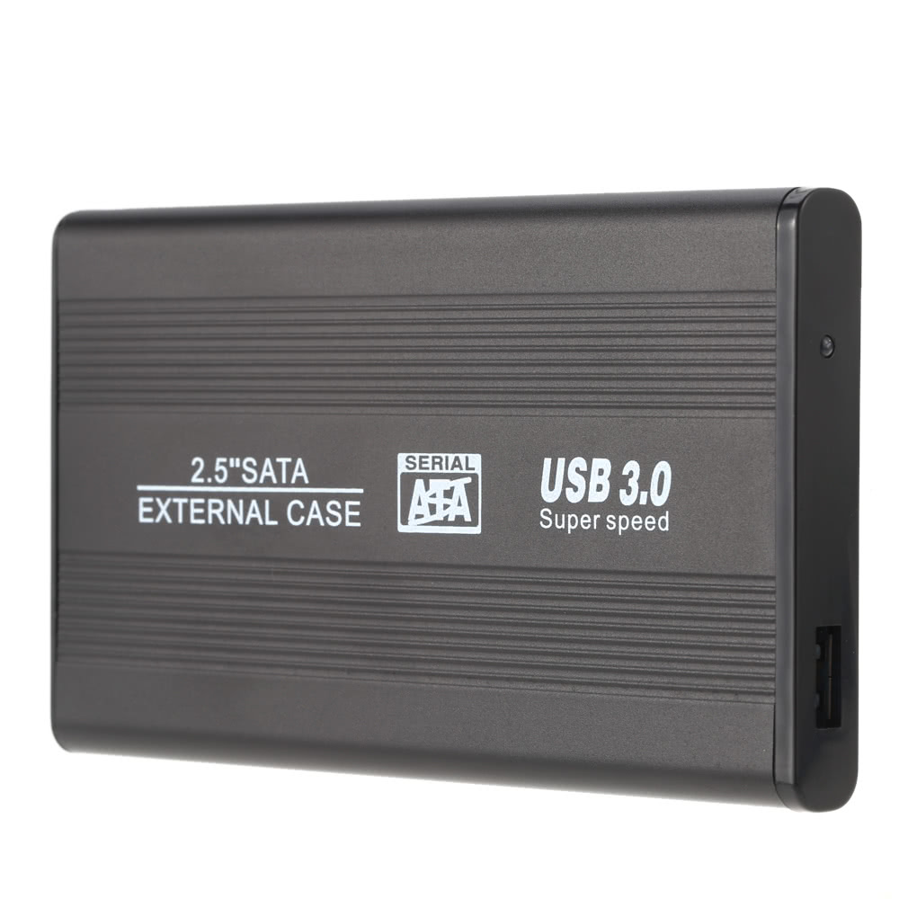 Portable Superspeed USB 3.0 HDD SSD SATA External Aluminum 2.5