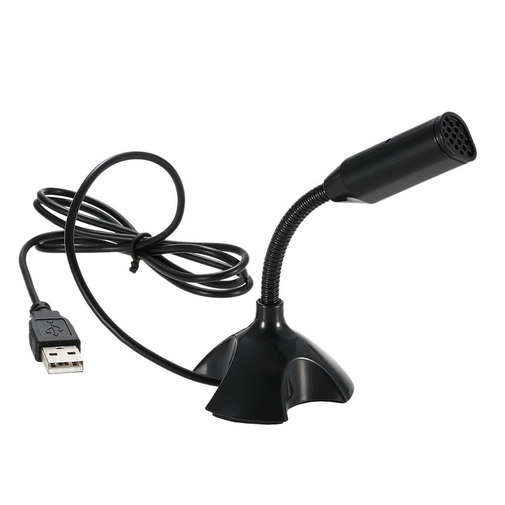 USB Desktop Microphone 360Ã‚Â° Adjustable Microphone Support Voice Chatting Recording Mic for PC Mac with a USB port