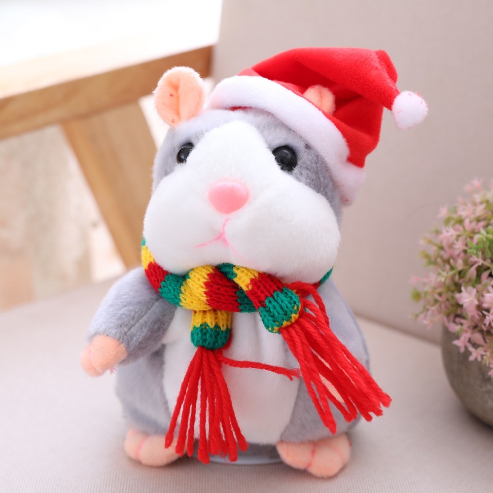 Electric Smart Little Talking Hamster Record Repeat