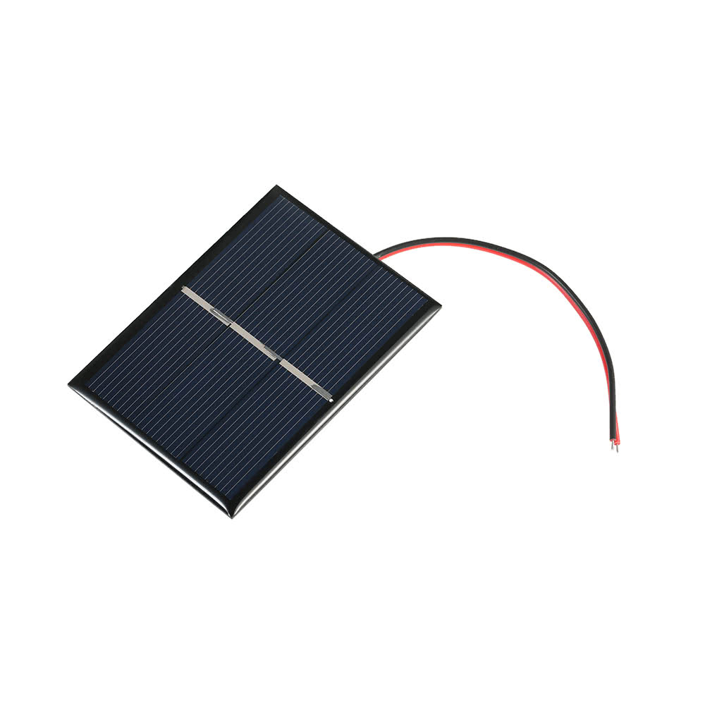 0.65W 1.5V Polycrystalline Silicon Solar Panel Solar Cell for DIY Power Charger 60*80mm