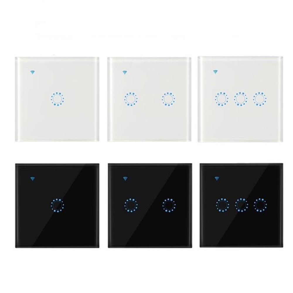 Wireless Switches WiFi Light Switch Smart Wall Work with Alexa Echo Google Home Assistant