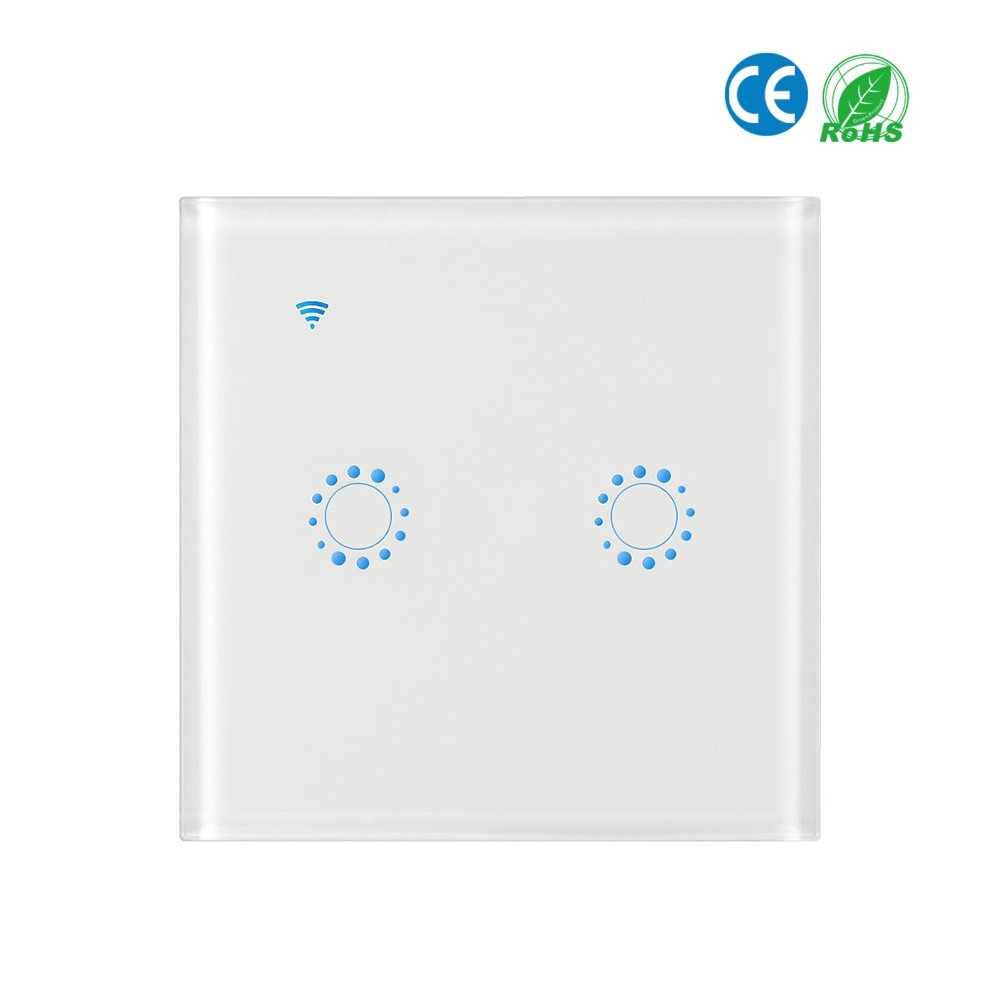 Wireless Switches WiFi Light Switch Smart Wall Compatible with Alexa Echo Google Home