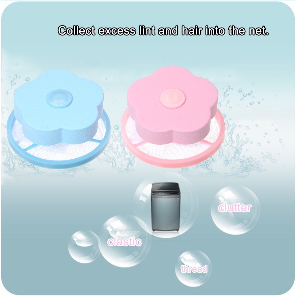 Washing Machine Floating Filter Magic Cleaning Ball Floating Lint Hair Catcher