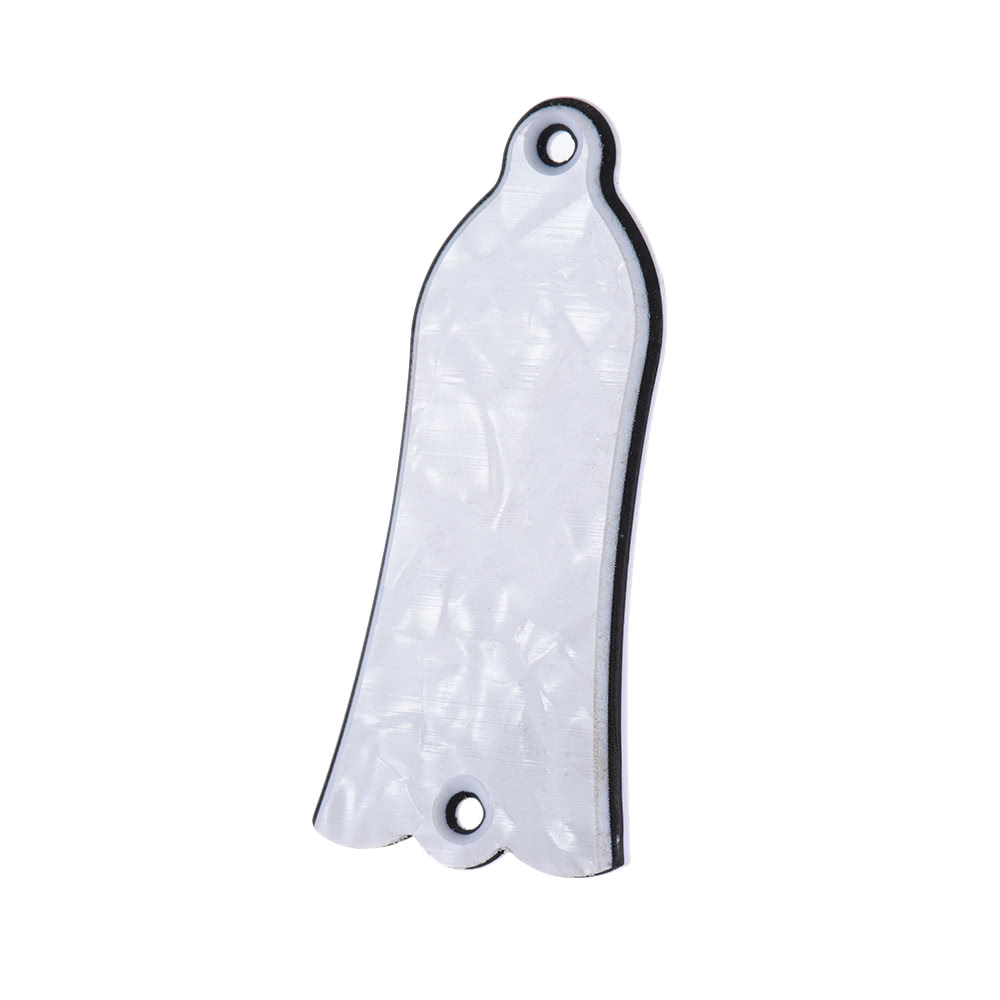 2 Holes Bell-shaped Truss Rod Cover Plate Scroll Plate for Gibson LP SG Flying V ES Guitar 3 Colors for Option