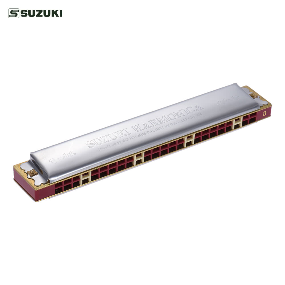 Suzuki Study-24 24 Holes Harmonica