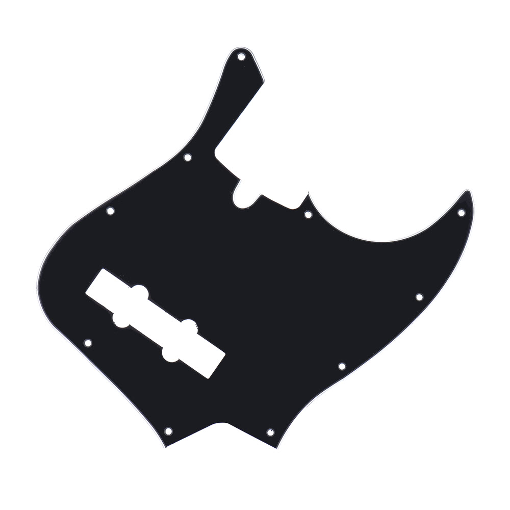 10 Holes JB Bass Pickguard Pick Guards Scratch Plate for Fender Standard Jazz Bass for TAGIMA JB 3Ply PVC Construction