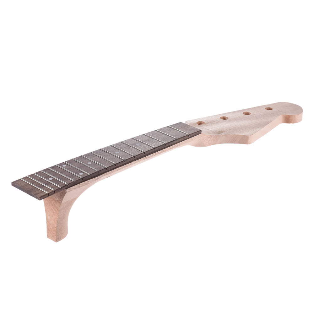 23 Inch Concert Ukelele Maple Wood Neck & Rosewood Fretboard Fingerboard Set Hawaiian Guitar Parts