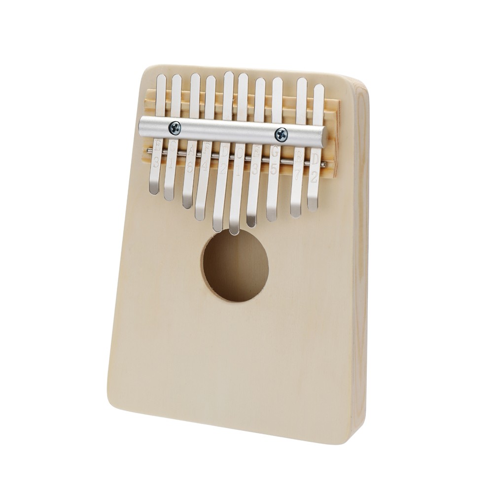 Simple Assembly Kalimba Handwork DIY Kit Wood Finger Thumb Piano for Children Kids Musical