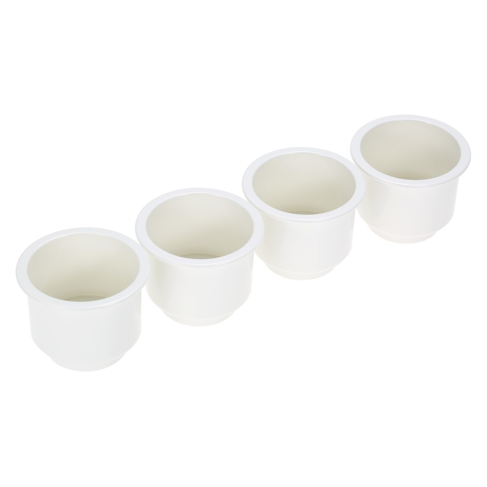 4Pcs/Set Recessed Drop In Plastic Cup Drink Can Holder For Boat Car Marine Universal