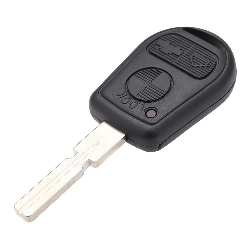 Remote Key Case for BMW E31 E32 E34 E36 E38 E39 E46 Z3 Shell Fob 3 Button   Uncut