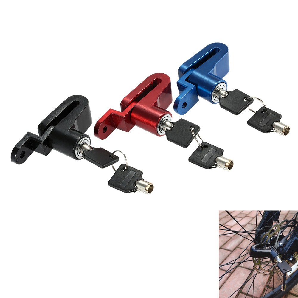 Security Anti-theft Disc Brake Wheel Lock for Motorcycle Scooter Bicycle MotorBike