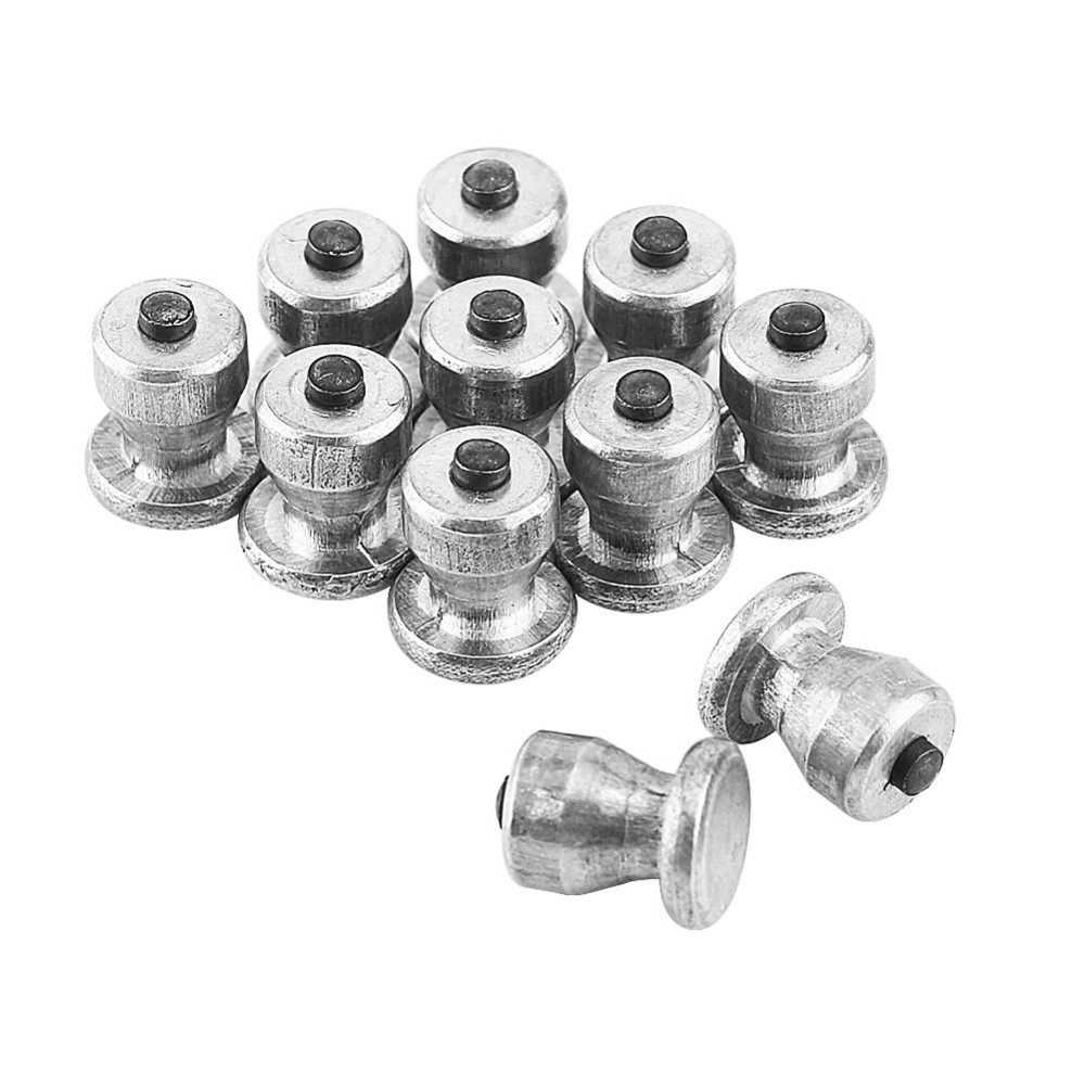 Tire Stud Small Screws Hard Alloy Snow Nail Anti-Slip Screws For Automobile Tire Stud Screws Auto Car Accessories 100 Pcs 8*10mm