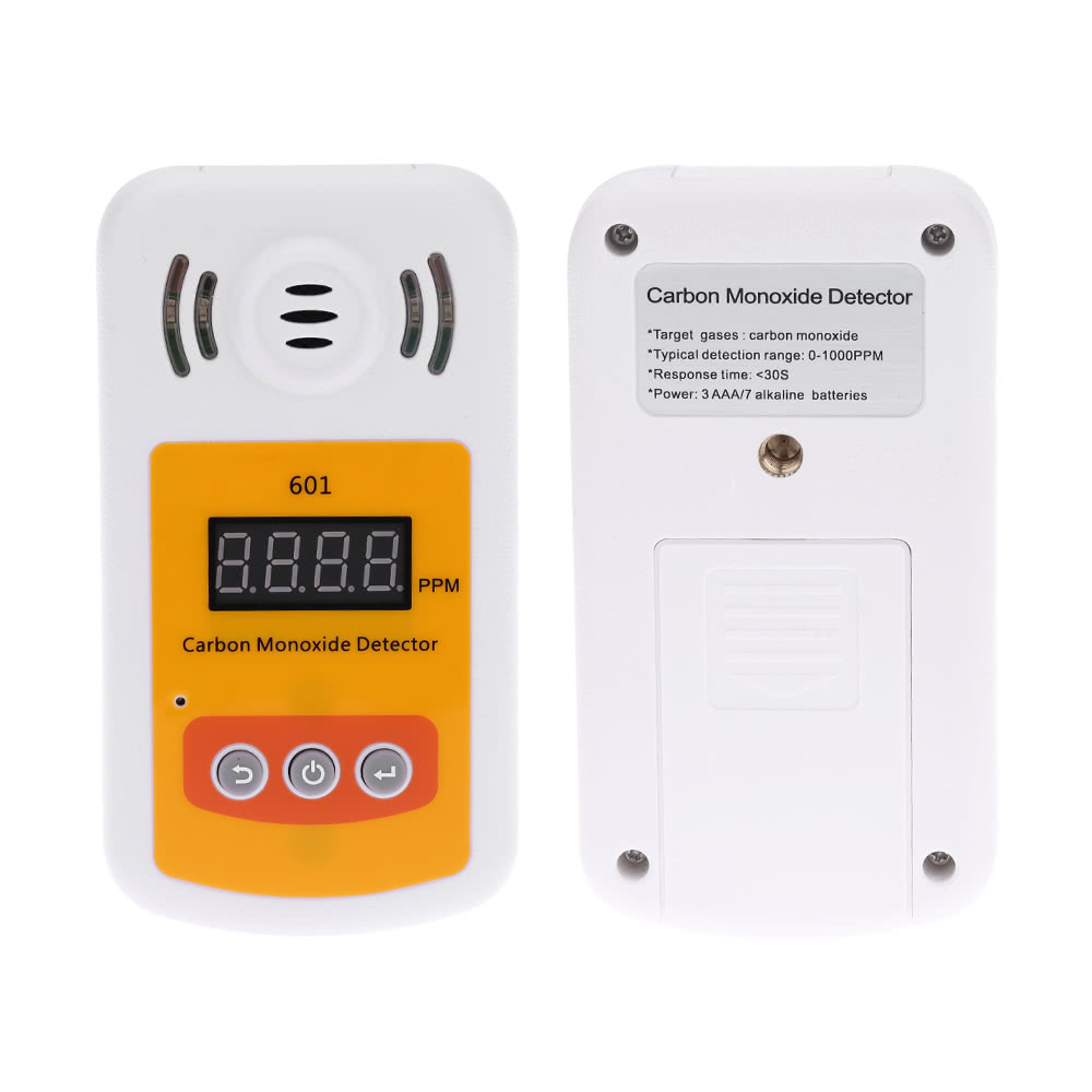 Portable Mini Carbon Monoxide Detector CO Gas Meter with Sound and Light Alarm