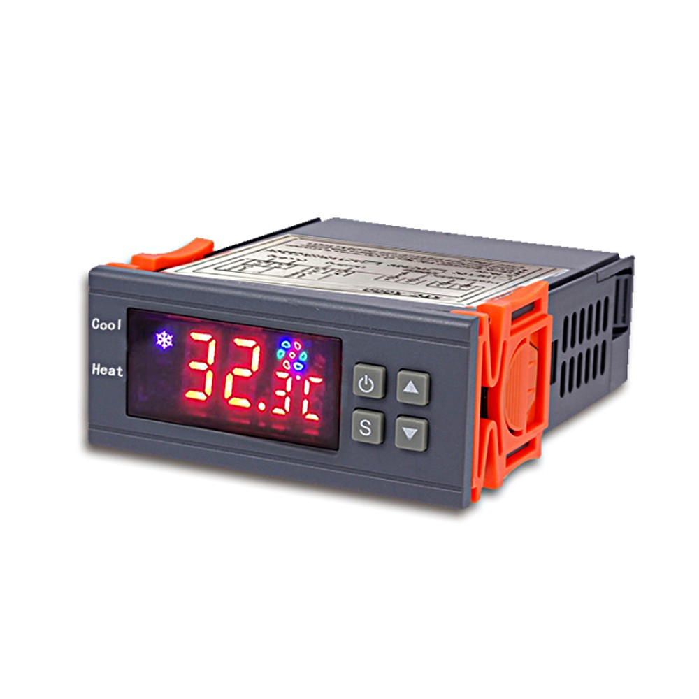 STC-3000 Digital Temperature Switch Controller Ã¢â€žÆ’ Ã¢â€žâ€° Display Heating Cooling Relay NTC Sensor Temp Control Thermostat for Freezer Fridge Hatching