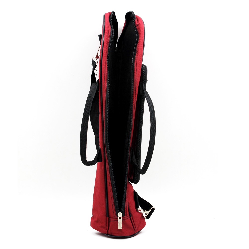 600D Water-resistant Trumpet Gig Bag Oxford Cloth Adjustable Single Shoulder Strap Pocket 5mm Cotton Padded