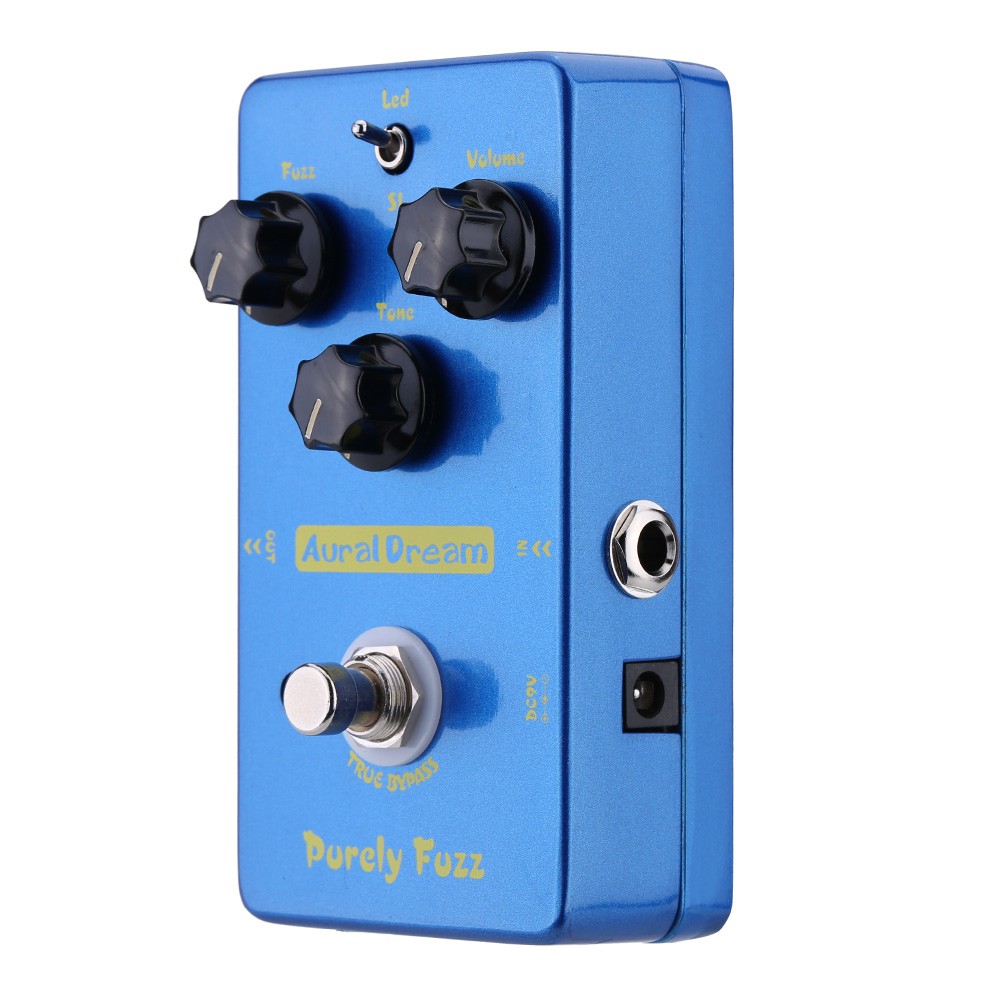 Aural Dream Pruely Fuzz Electric Guitar Effect Pedal Smart Single Effect with True Bypass