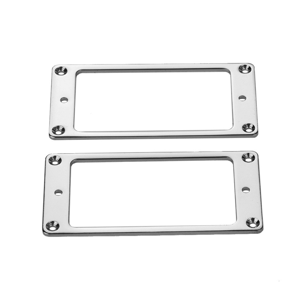 2pcs Pickup Mounting Rings for Humbucker Pickups Cover Frame Set Replacement for LP Guitars