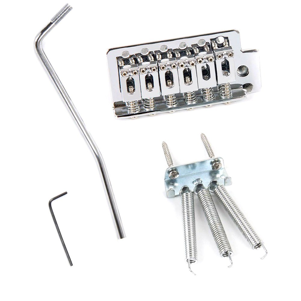 Tremolo Bridge Set Replacement Part for Strat ST Style Electric Guitar