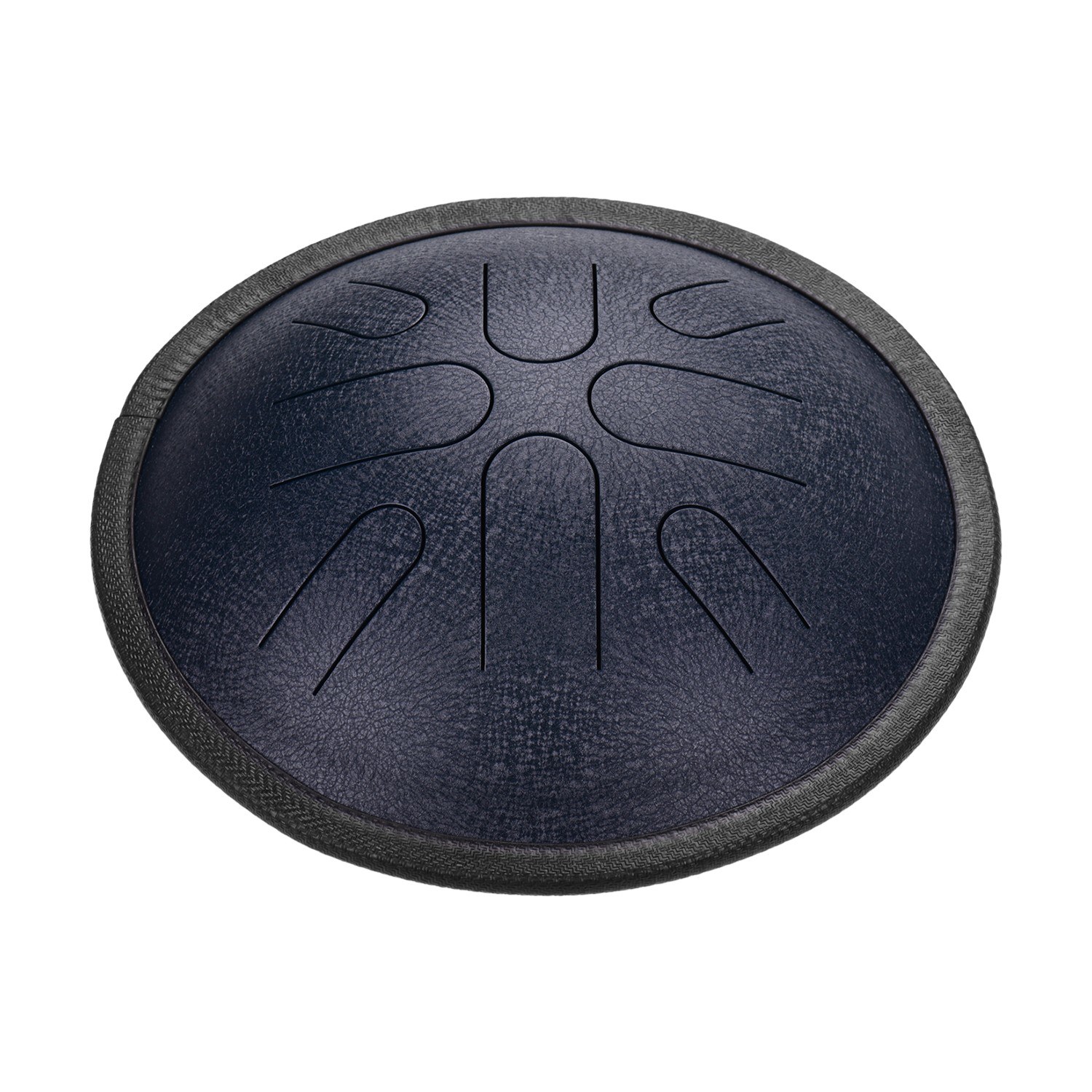 10 Inches Portable Steel Tongue Drum 8 Notes Handpan Drum Travel Drum Percussion Instrument with Mallets Carry Bag for Meditation Yoga Zazen