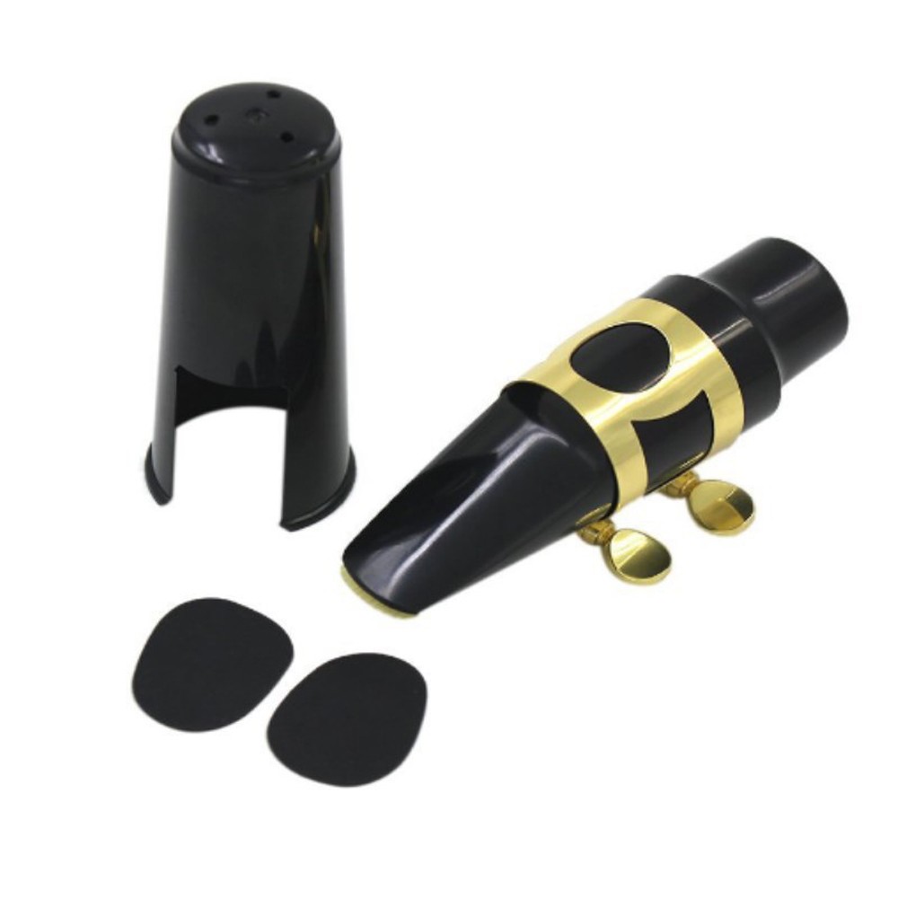 Saxophone Mouthpiece Set with Cap Metal Buckle Reed Sax Musical Instrument Accessories