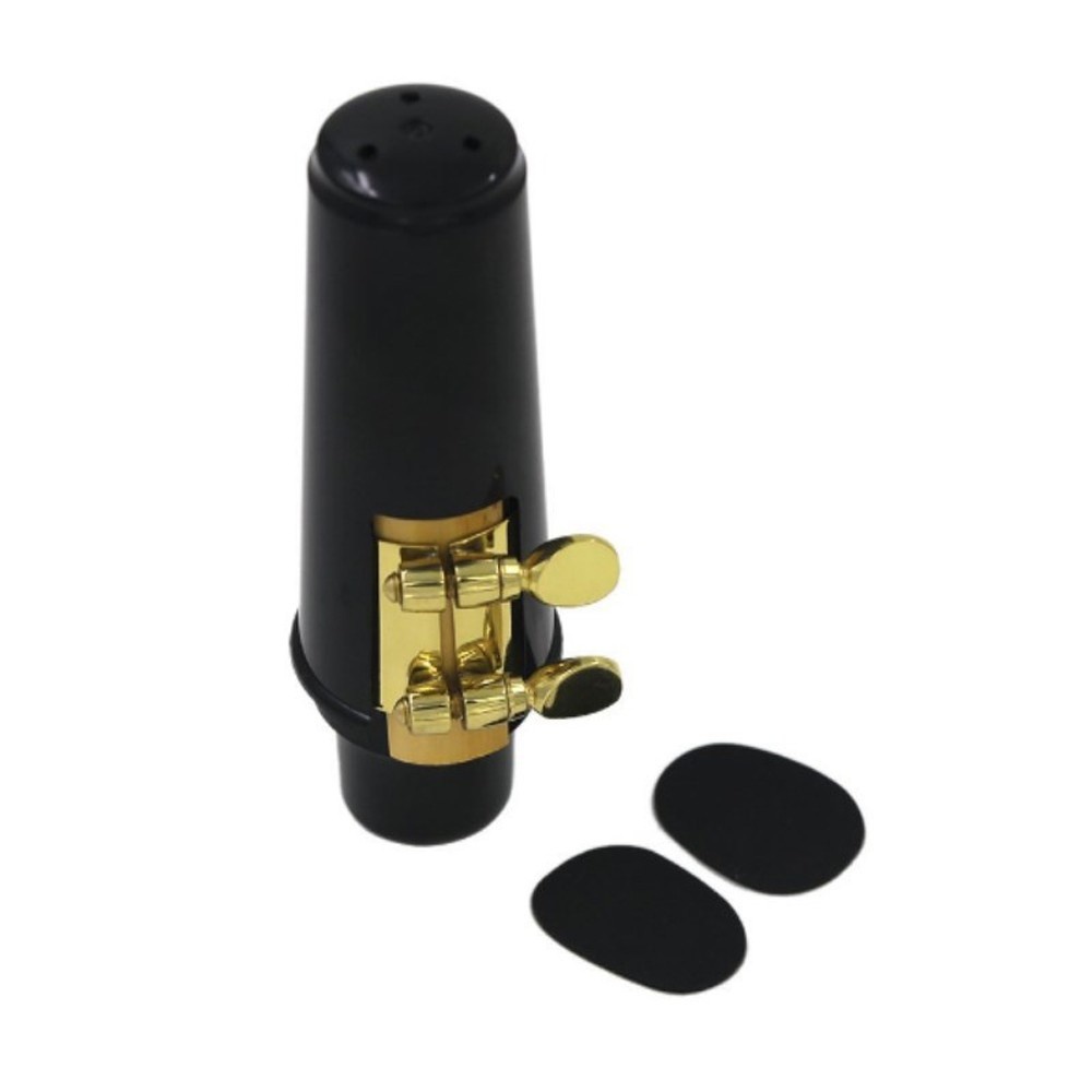 Saxophone Mouthpiece Set with Cap Metal Buckle Reed Sax Musical Instrument Accessories