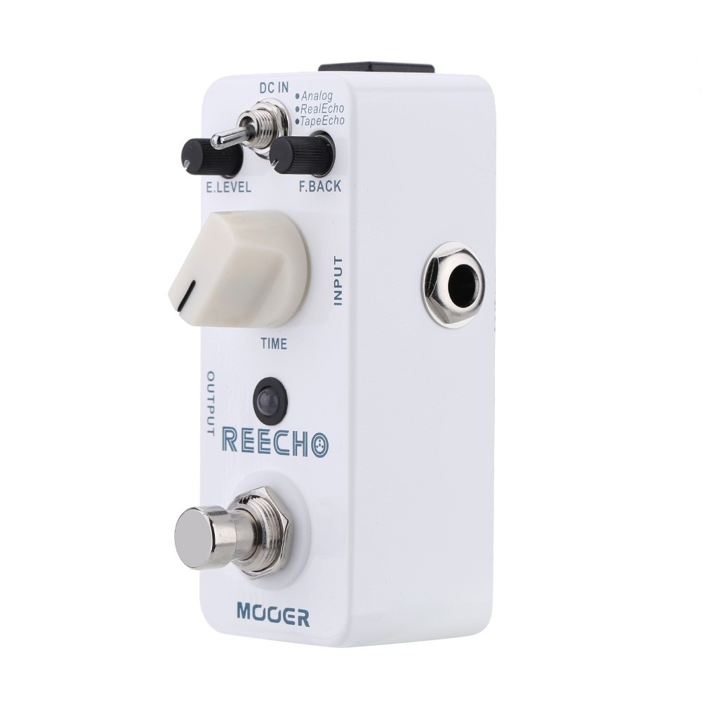 Mooer Reecho Micro Mini Digital Delay Effect Pedal for Electric Guitar True Bypass