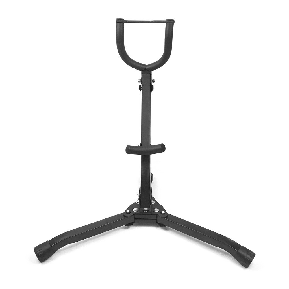 Alto Tenor Saxophone Stand Display Instrument Accessories Metal Material Triangle Base Design Folding Portable Adjustable