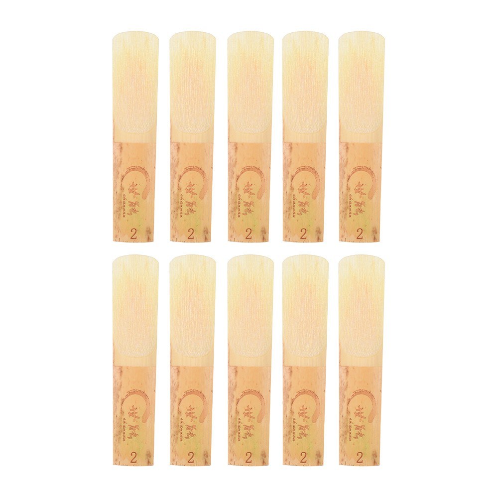 Professional Level Eb Alto Saxophone Sax Reeds Strength 2.0, 10pcs/ Box