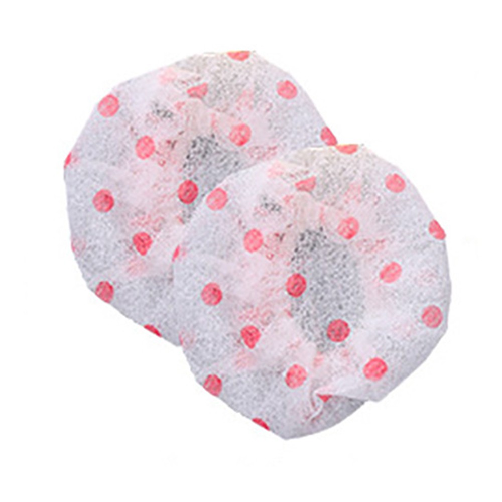 100Pcs Eco-friendly Microphone Covers Windscreen Dustproof Protection Mike Cover (White, red dot)